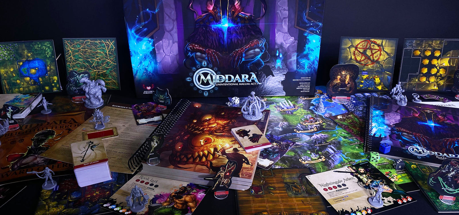 Middara - The Story-Driven Tactics Board Game