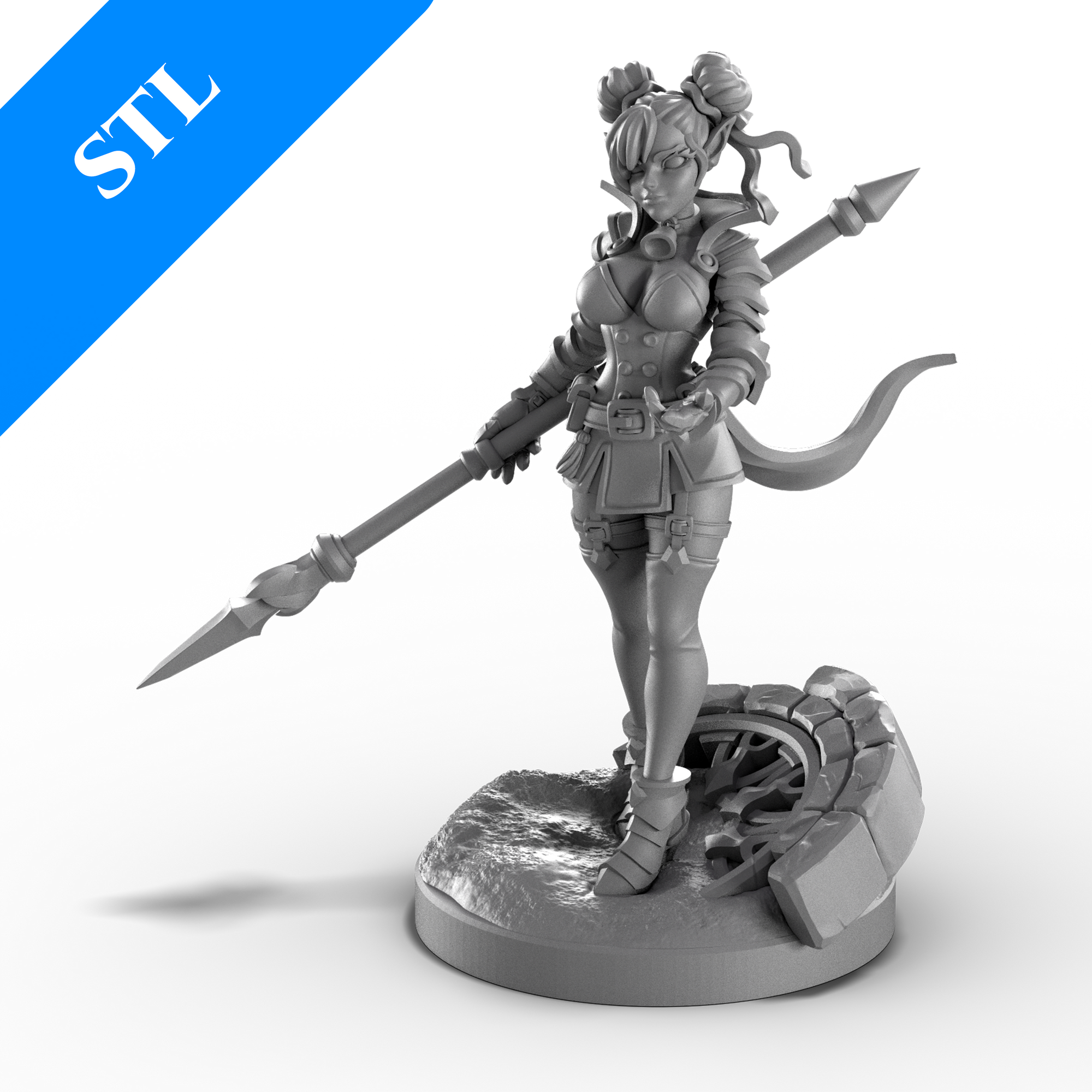 Trail of a Princess Aiko Kanegawa STL