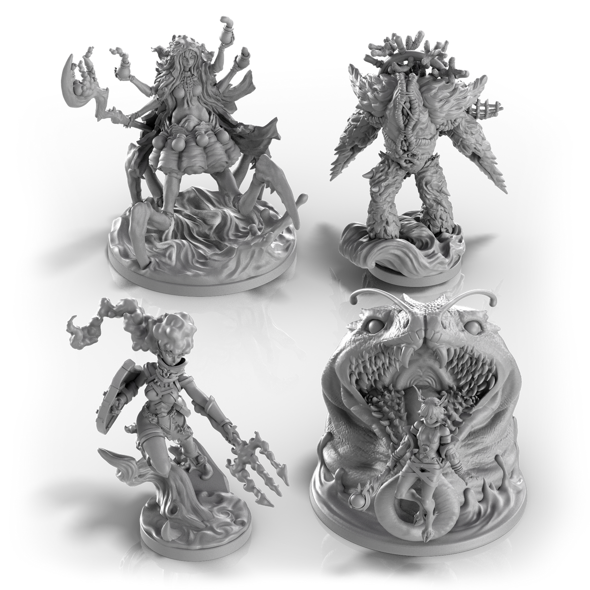 The Hungry Tide Adventure Pack + Resins Preorder