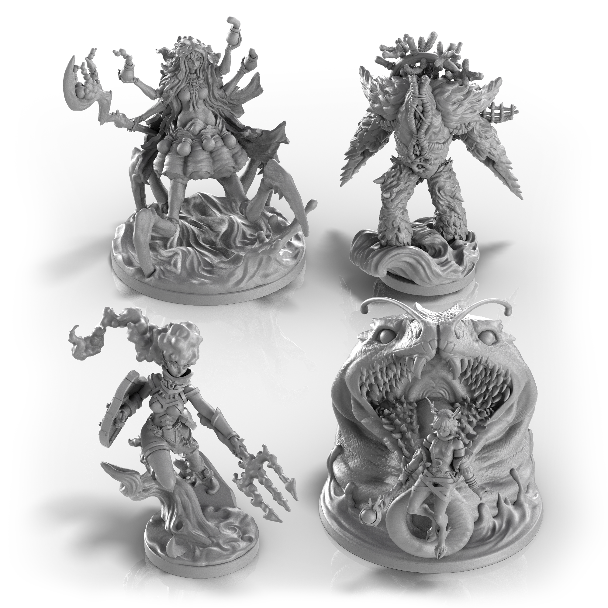 The Hungry Tide (Resin Miniatures Only) Preorder