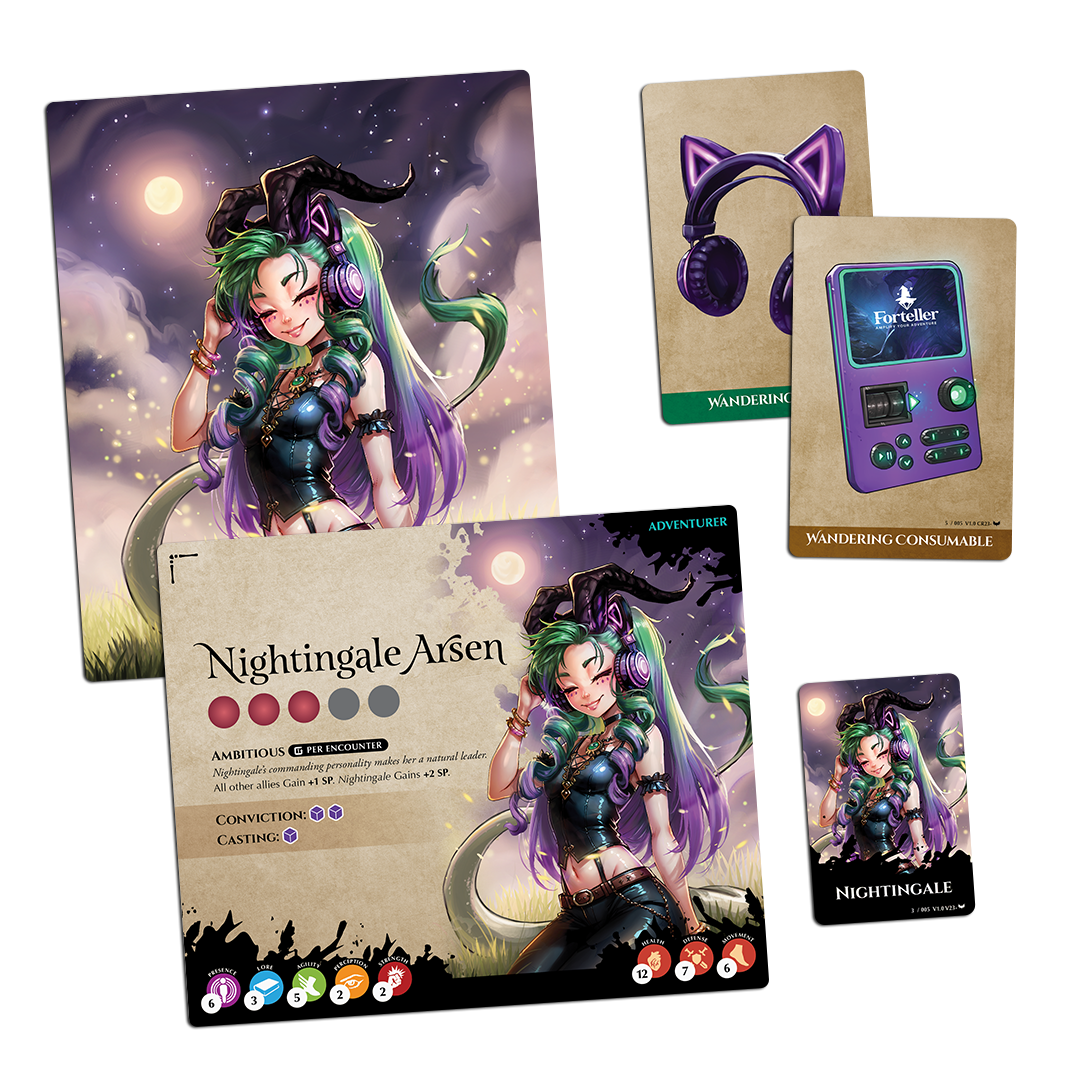 Lo-Fi Nightingale (Plastic)