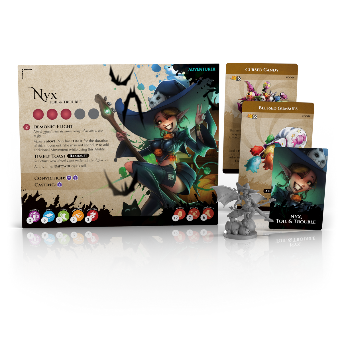 Nyx, Toil and Trouble STL + PDFs