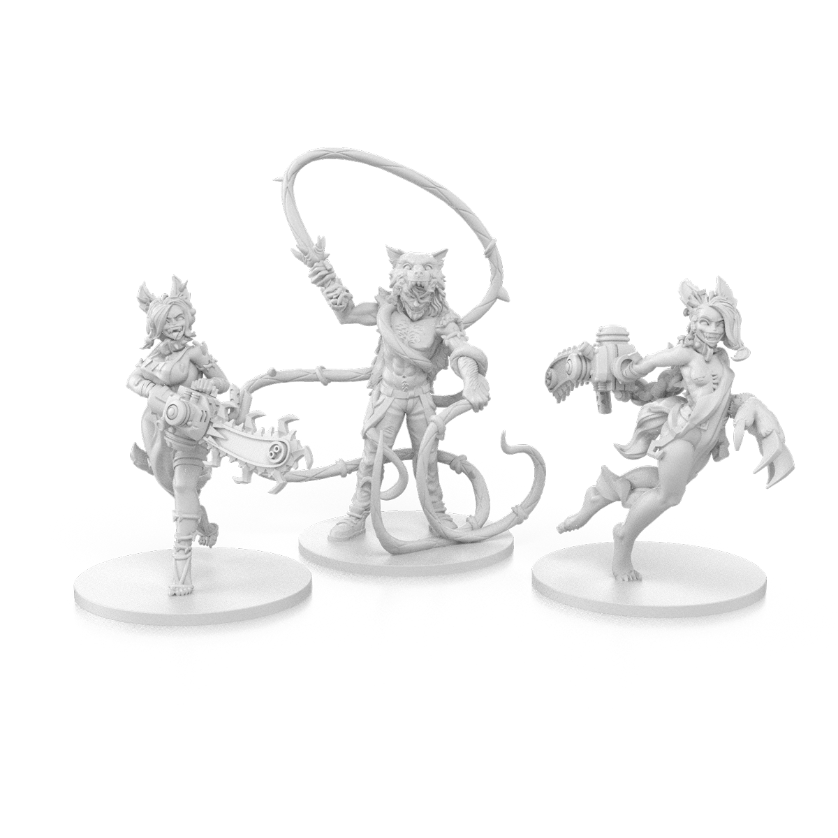 Luperci, Tixie, & Toxie STLs (Lupercalia 2021)