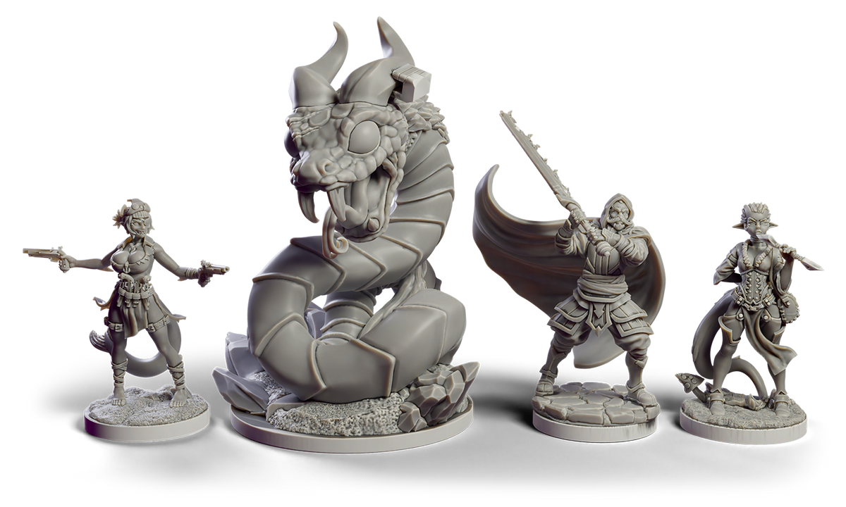 Shadow Harbinger Adventure Pack + Resin Miniatures Upgrade