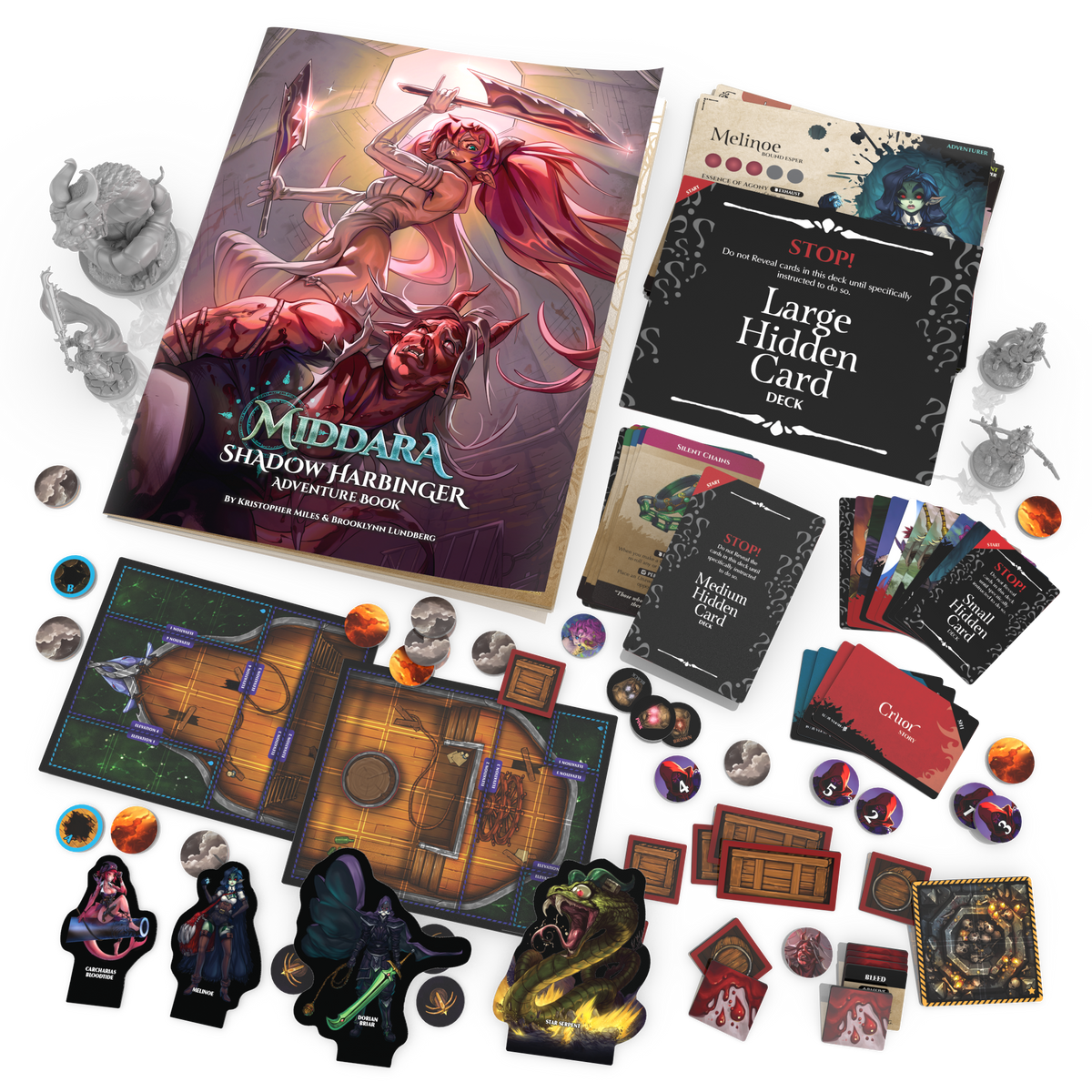 Shadow Harbinger Adventure Pack + Resin Miniatures Upgrade