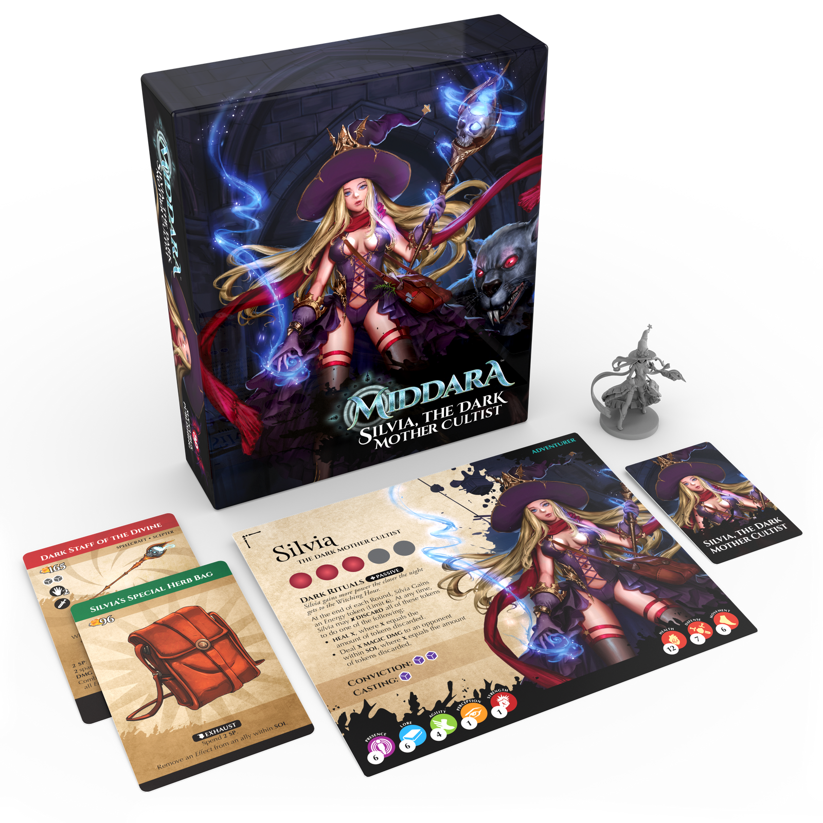 Silvia, The Dark Mother Cultist