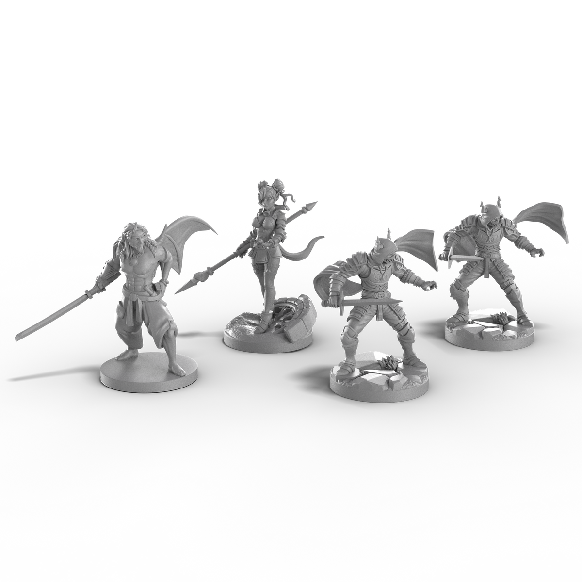 Trail of a Princess Resin Miniature Preorder