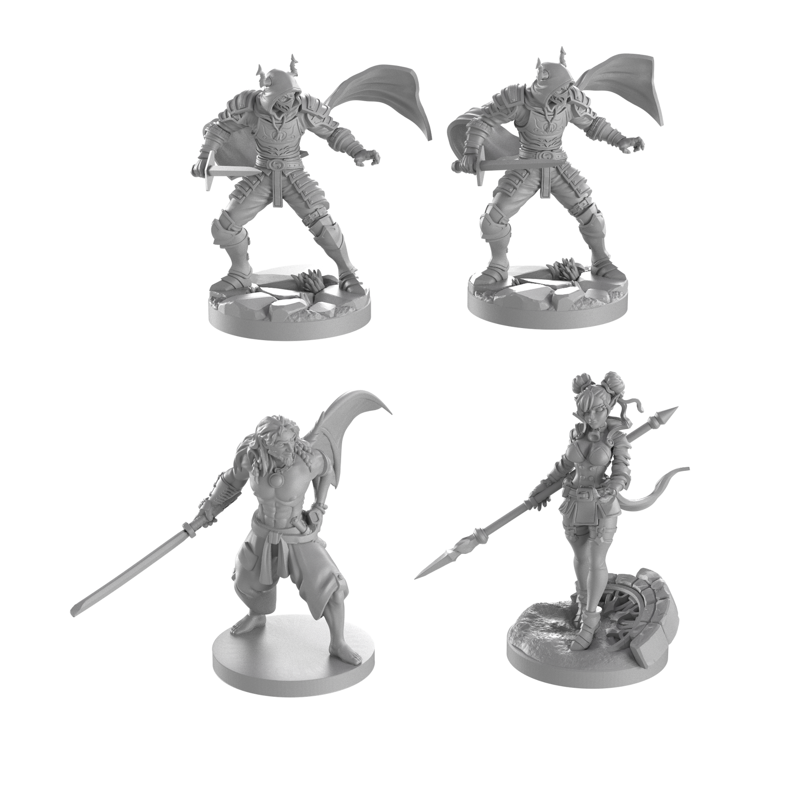 Trail of a Princess Resin Miniature Preorder