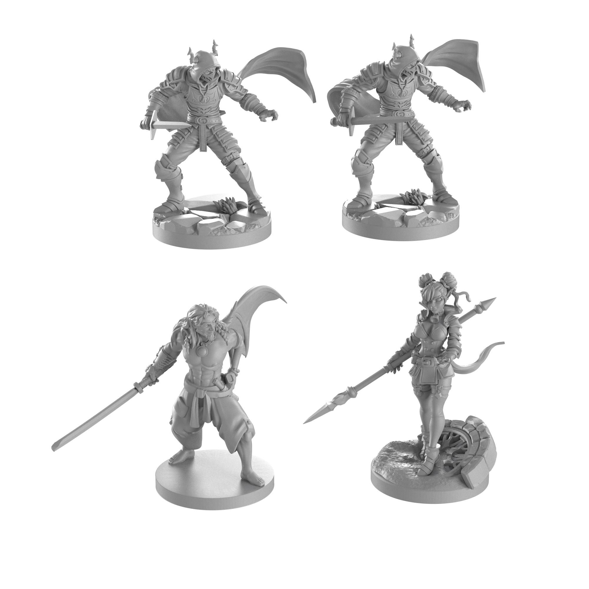 Trail of a Princess Resin Miniature Preorder