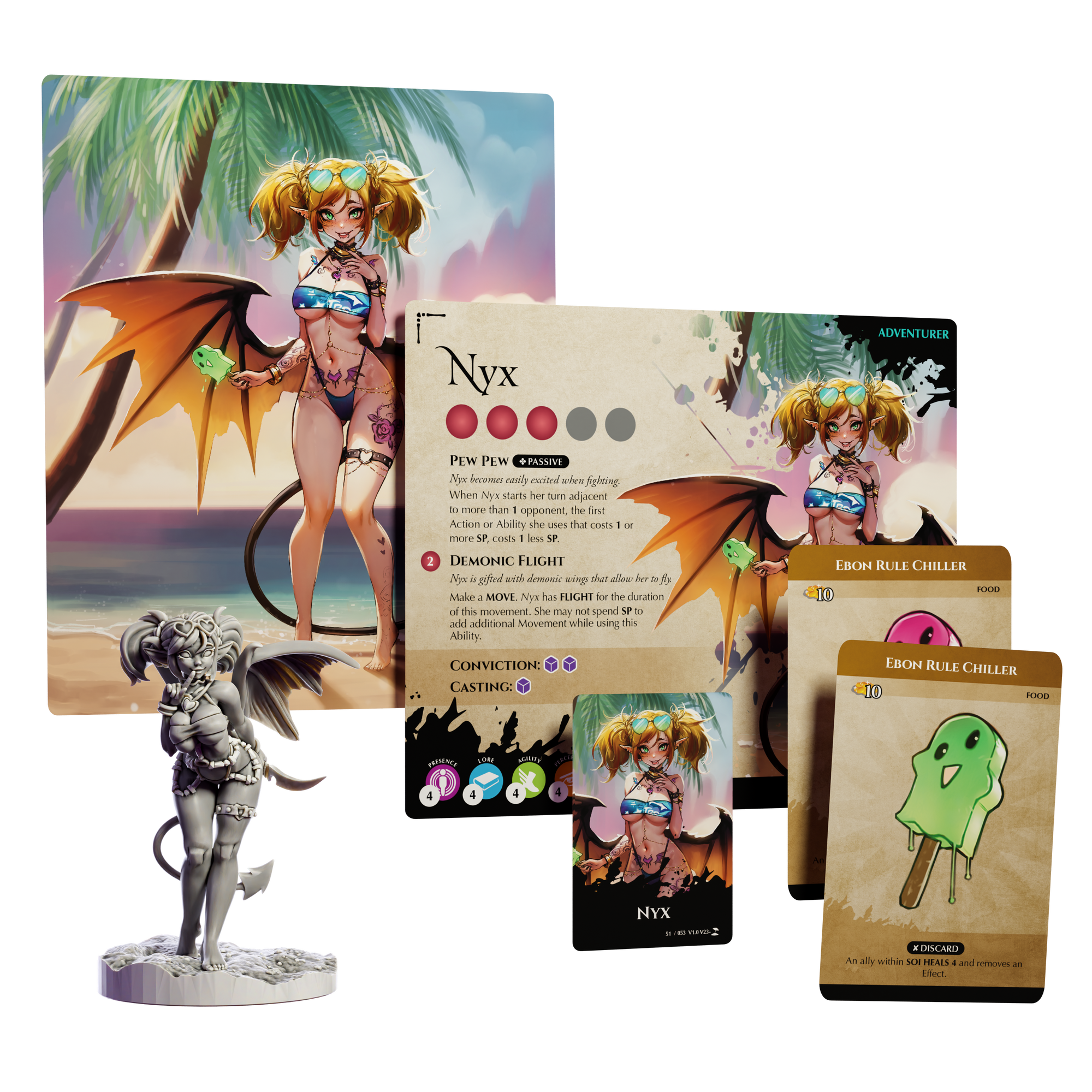 Vestalia 2023 Nyx - Resin Kit Expansion