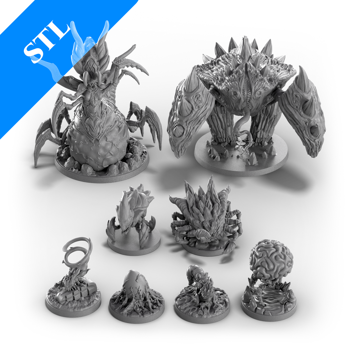 Cave Sickle Queen STL Bundle