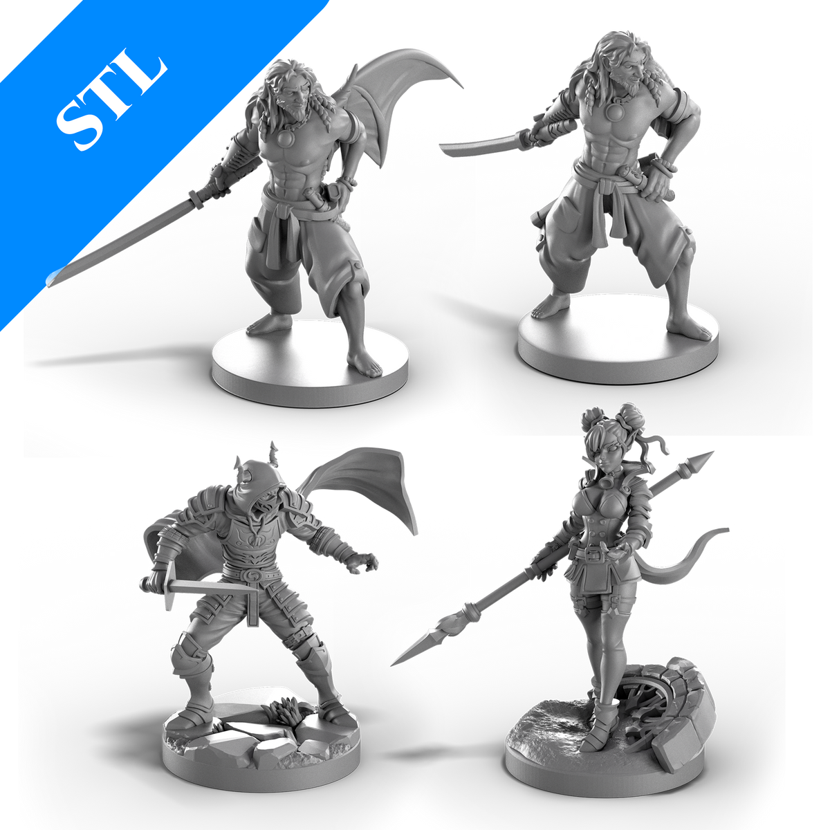 Trail of a Princess STL Bundle