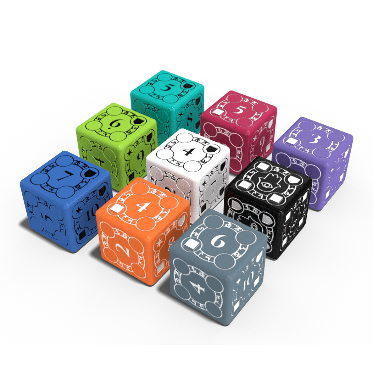 Etched (Cursed) Dice